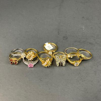 -146- COSTUME JEWELRY | Assorted Miscellaneous Rings