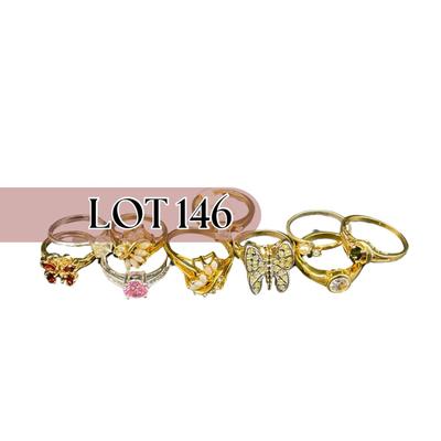 -146- COSTUME JEWELRY | Assorted Miscellaneous Rings