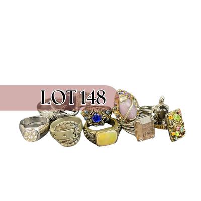 -148- COSTUME JEWELRY | Assorted Miscellaneous Rings