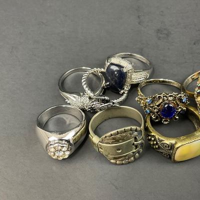 -148- COSTUME JEWELRY | Assorted Miscellaneous Rings