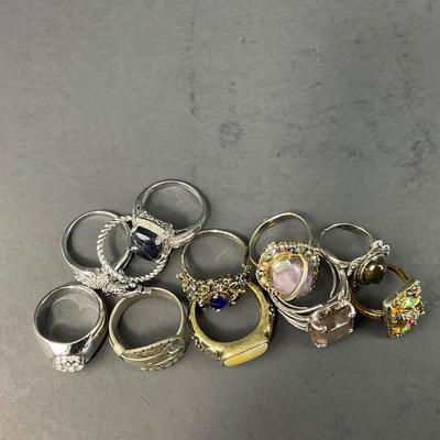 -148- COSTUME JEWELRY | Assorted Miscellaneous Rings