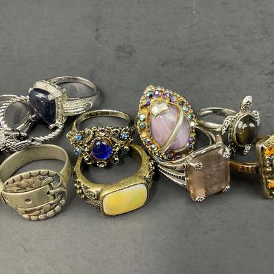 -148- COSTUME JEWELRY | Assorted Miscellaneous Rings