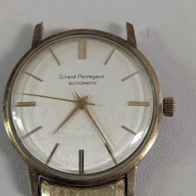 Vintage Automatic Girard Perregaux Watch 10K Gold Filled