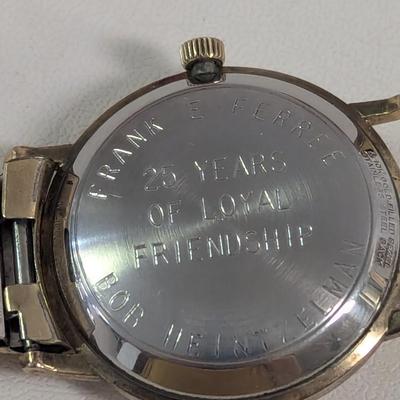 Vintage Automatic Girard Perregaux Watch 10K Gold Filled