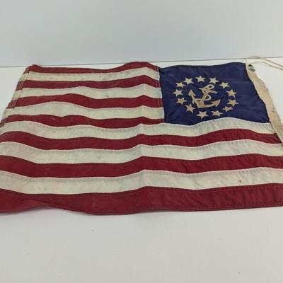 Vintage NYL - GLO Yacht Ensign Flag