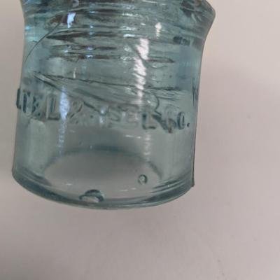 Glass/Porcelain Vintage Brookfield Whitall Tatum Am Tel Tel Co Insulators