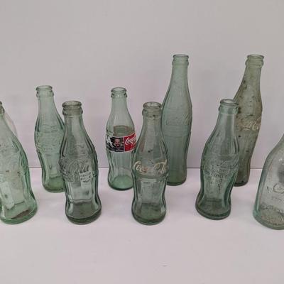 Vintage Coke Bottles Various Distribution Sites