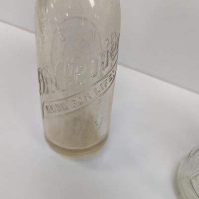 Vintage Dr. Pepper Bottles
