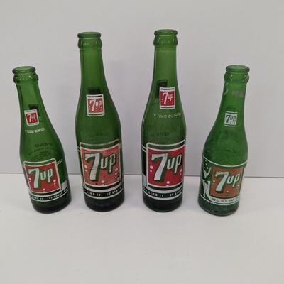 Vintage 7-Up Bottles Asheville NC