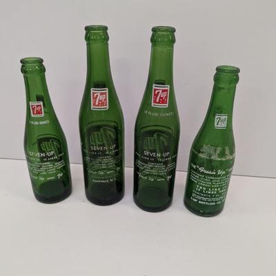 Vintage 7-Up Bottles Asheville NC