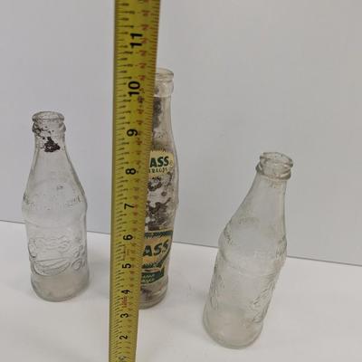 Vintage Crass Beverage Bottles