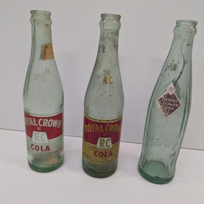 Vintage Royal Crown RC Cola Bottles Asheville NC