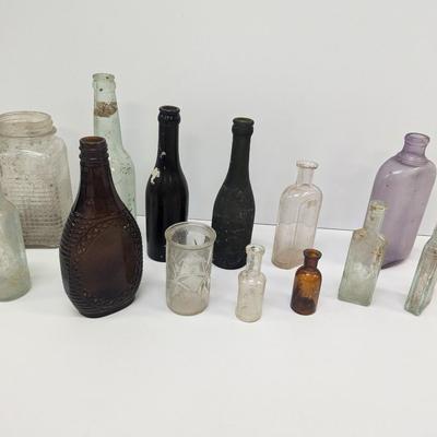 Vintage Bottle Collection