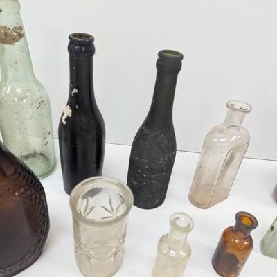 Vintage Bottle Collection