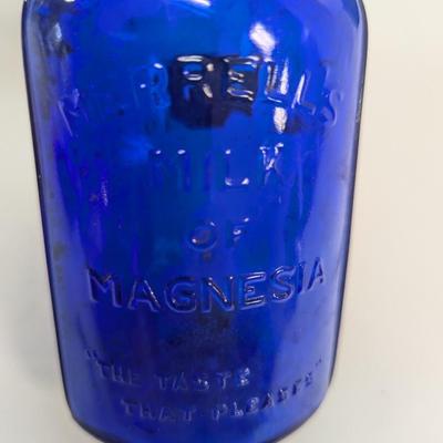 Merrell's Milk Of Magnesia - Soda Water - Henry K. Wampole & Co. Vintage Bottles