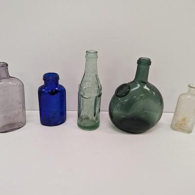 Merrell's Milk Of Magnesia - Soda Water - Henry K. Wampole & Co. Vintage Bottles