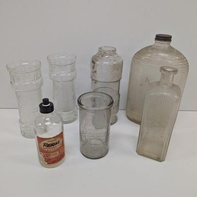 Vintage Bottles & Glasses - Red Lobster