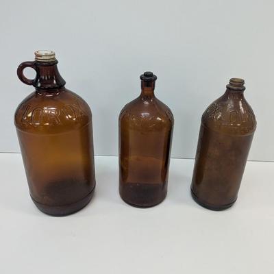 Vintage Clorox Bottles