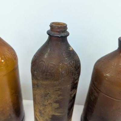Vintage Clorox Bottles