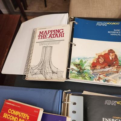 Large Lot Atari Computer Manuals Booklets 400/800