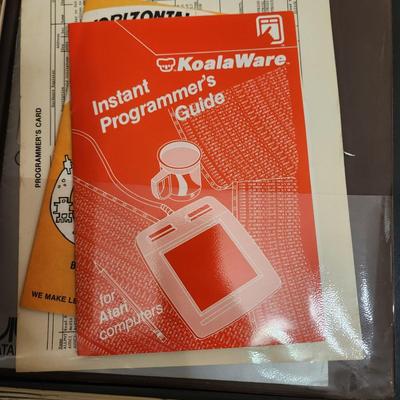 Large Lot Atari Computer Manuals Booklets 400/800