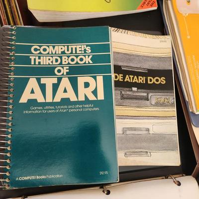 Large Lot Atari Computer Manuals Booklets 400/800