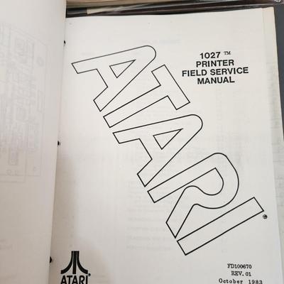 Large Lot Atari Computer Manuals Booklets 400/800