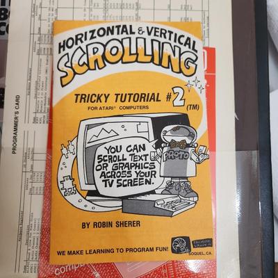 Large Lot Atari Computer Manuals Booklets 400/800