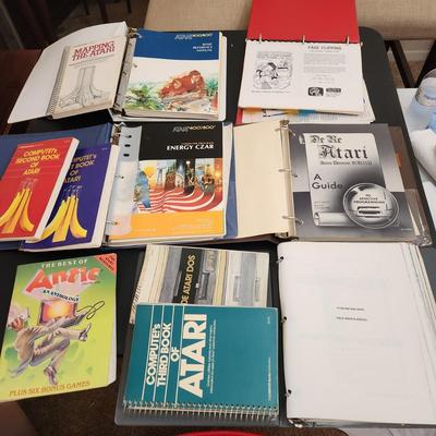 Large Lot Atari Computer Manuals Booklets 400/800