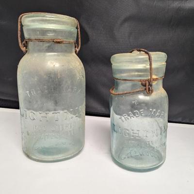 Trade Mark Lightning Putman Jars