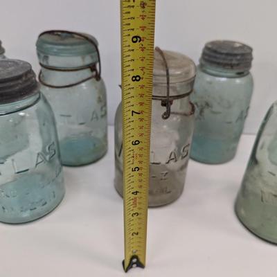 Vintage Atlas Canning Jars