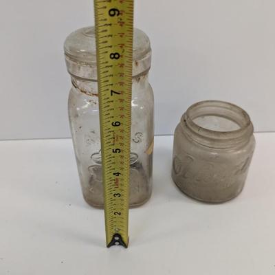 Vintage Canning Jars - ACME - Presto - Schram Canning Jar Mason Automatic Sealer