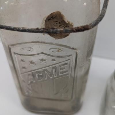 Vintage Canning Jars - ACME - Presto - Schram Canning Jar Mason Automatic Sealer