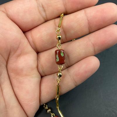 -154- COSTUME JEWELRY | Colored Beaded Necklaces