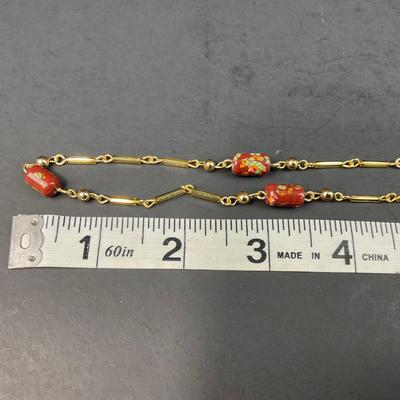 -154- COSTUME JEWELRY | Colored Beaded Necklaces