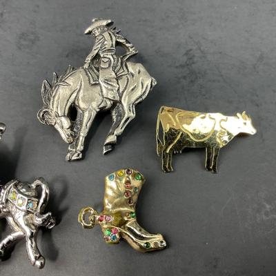 -157- PINS | Assorted Brooches | Dane Craft, & MM Limited Chicago