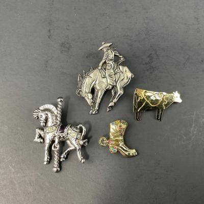 -157- PINS | Assorted Brooches | Dane Craft, & MM Limited Chicago