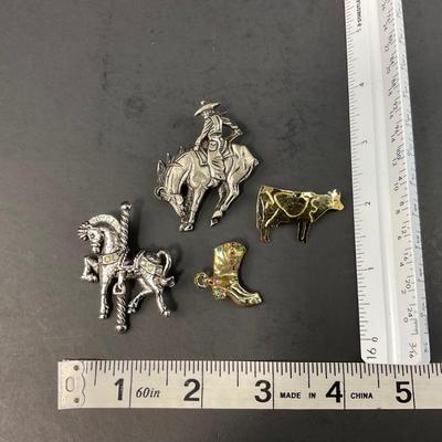 -157- PINS | Assorted Brooches | Dane Craft, & MM Limited Chicago