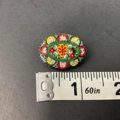 -159- PIN | Italy Micro Mosaic Pin
