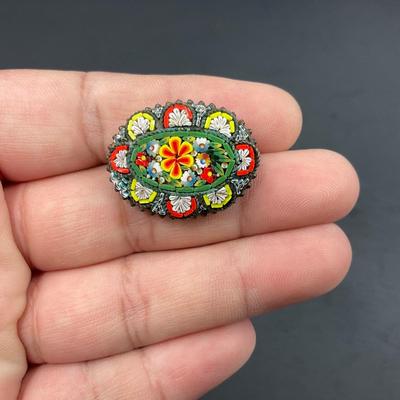 -159- PIN | Italy Micro Mosaic Pin
