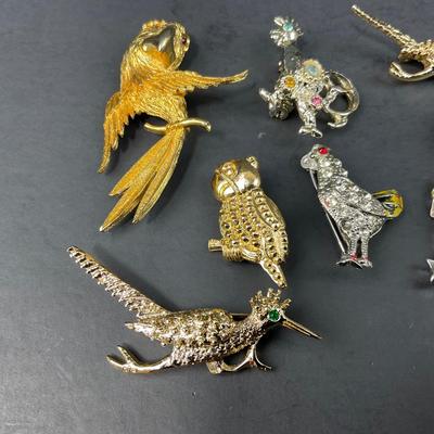 -160- PINS | Assorted Bird Brooches