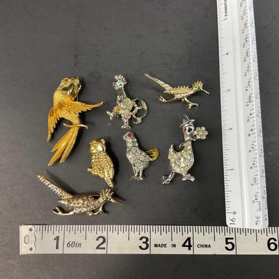 -160- PINS | Assorted Bird Brooches