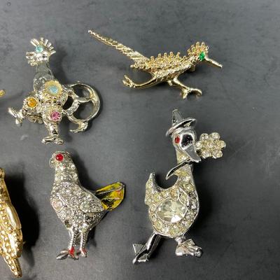 -160- PINS | Assorted Bird Brooches