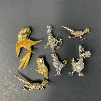 -160- PINS | Assorted Bird Brooches