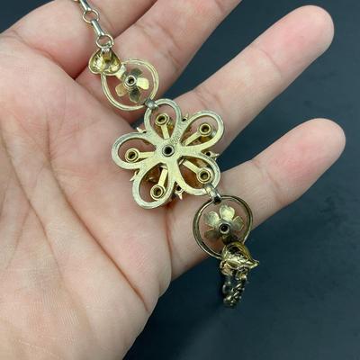 -165- COSTUME JEWELRY | Assorted Rhinestone Necklaces