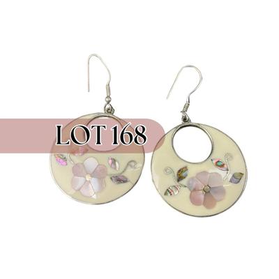 -168- JEWELRY | Alpaca Mexico Vintage Earrings