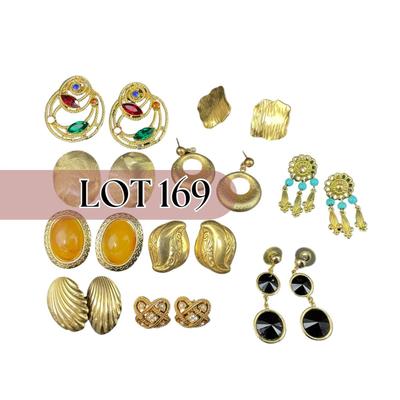 -169- COSTUME JEWELRY | Assorted Miscellaneous Earrings