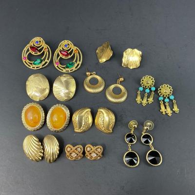 -169- COSTUME JEWELRY | Assorted Miscellaneous Earrings
