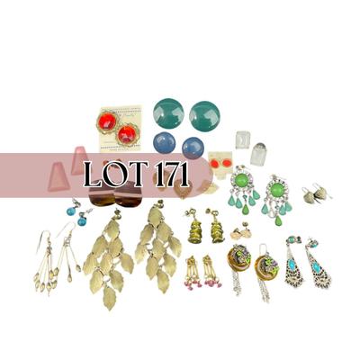 -171- COSTUME JEWELRY | Assorted Miscellaneous Earrings