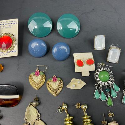 -171- COSTUME JEWELRY | Assorted Miscellaneous Earrings